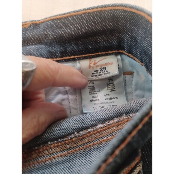 Citizens of Humanity Kelly #001 jeans low waist bootcut womens 29 embroidery - Picture 7 of 11